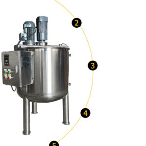 bồn khuấy gia nhiệt 200l 10