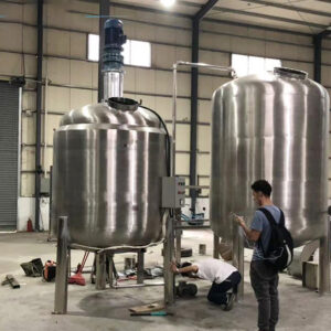 bồn khuấy hóa chất 320l 05