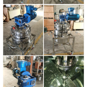 bồn khuấy trộn dược phẩm 2 lớp 500l 10