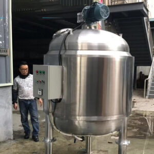 bồn khuấy trộn hóa chất 300l 06