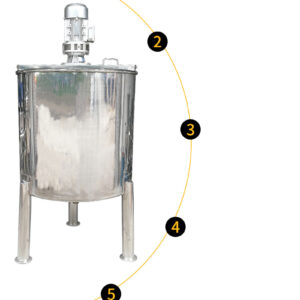 bồn khuấy trộn nước rửa chén 150l 08