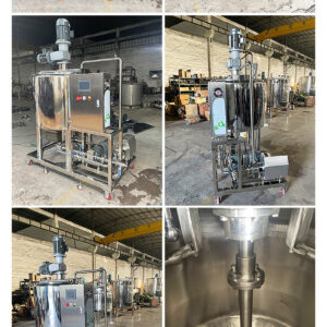 bồn khuấy trộn sốt 2 lớp 200l 10