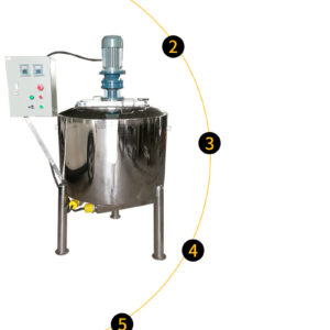 bồn khuấy trộn thực phẩm 2 lớp 5000l 09