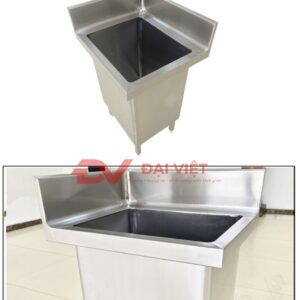 bồn rửa tay công nghiệp 600x500x800mm 5