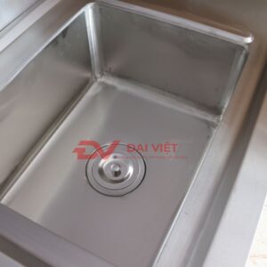 Máng rửa sâu, đáy máng được bo tròn thẩm mỹ