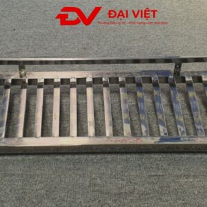 kệ song inox 1 tầng treo tường 1200x300x250mm dùng để đựng chén dĩa, bát đĩa, xoong nồi