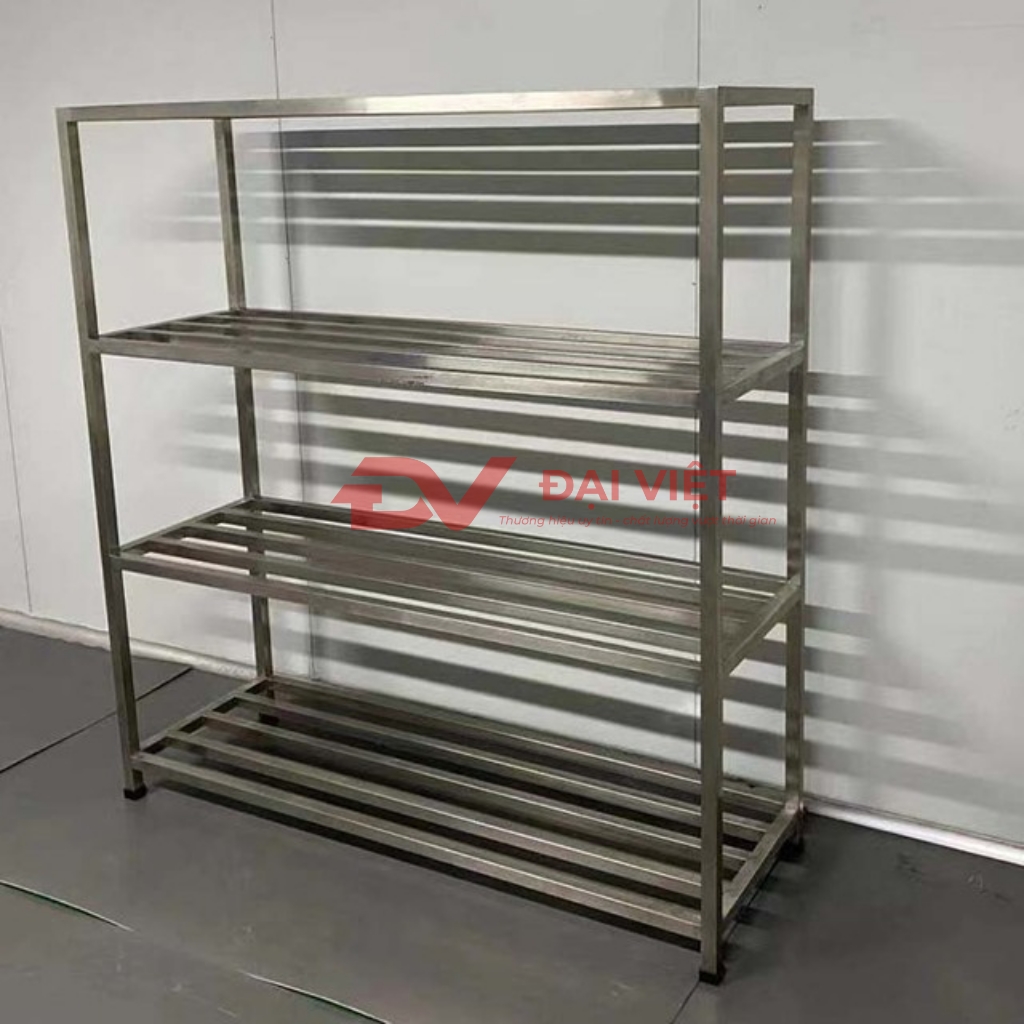 kệ song inox 4 tầng