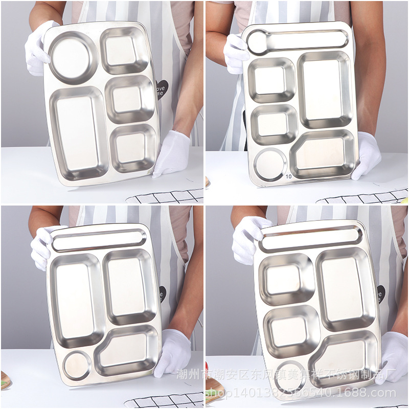 Khay cơm inox