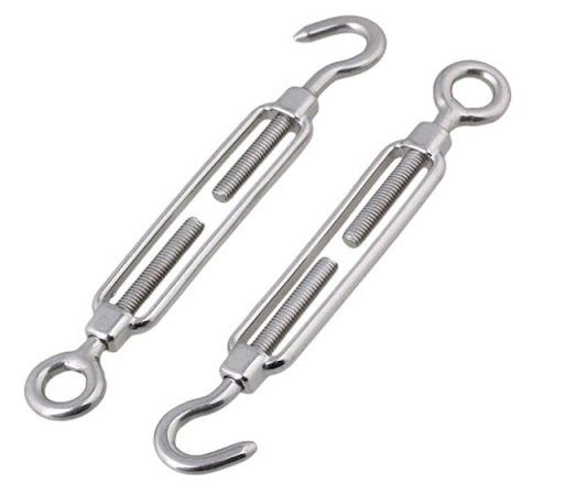 tăng đơ cột cờ được làm từ inox 304 để tăng chỉnh độ chùng dây cờ