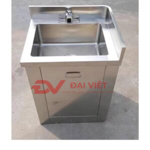 tủ inox tích hợp bồn rửa 1000x450x880mm 4