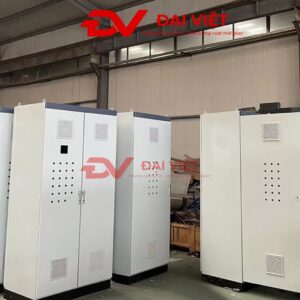 vỏ tủ điện điều khiển 1000x2000x600mm với khung vỏ làm từ thép sơn tĩnh điện dày 1.5mm