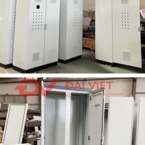 vỏ tủ điện điều khiển 1000x2000x600mm với khung xương chính giữa đảm bảo độ cứng