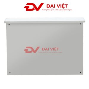 vỏ tủ điện điều khiển inox ngoài trời 2 cửa 800x1000x200mm với 4 lổ được khoan ở mặt lưng để bắt vít