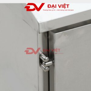 vỏ tủ điện điều khiển inox ngoài trời 2 cửa 800x1000x200mm với bản lề làm từ inox 304