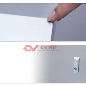 vỏ tủ điện inox ngoài trời 2 lớp cửa 600x500x250mm được trang bị ổ khóa bật tiện lợi