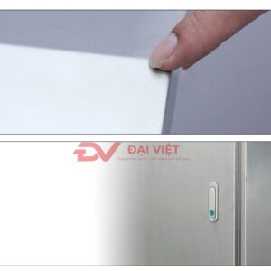 vỏ tủ điện inox ngoài trời 800x600x600mm với ổ khóa bật thông minh