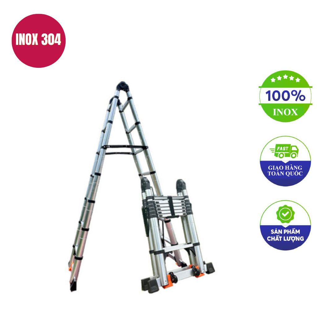 Thang inox chữ A