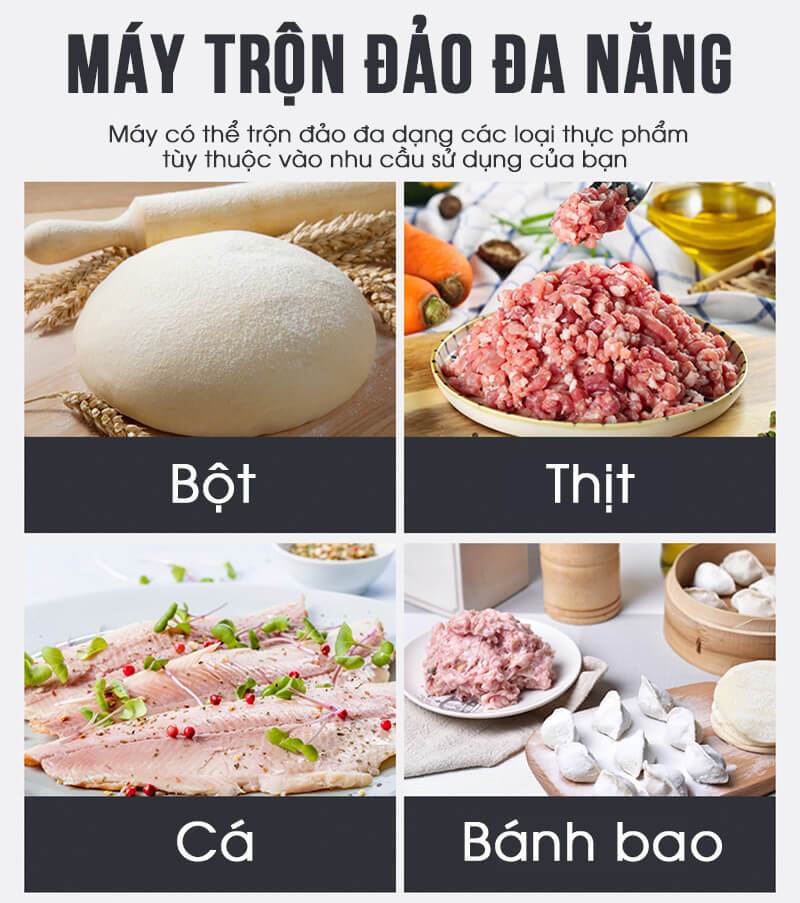 Ứng dụng của máy trộn thịt