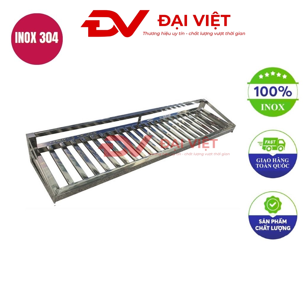 kệ inox gắn tường