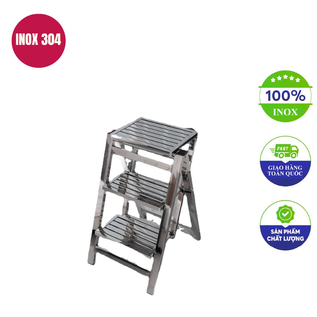 Thang bậc inox