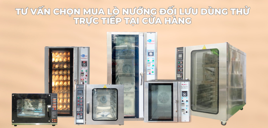 Tiêu chí chọn mua lò nướng đối lưu