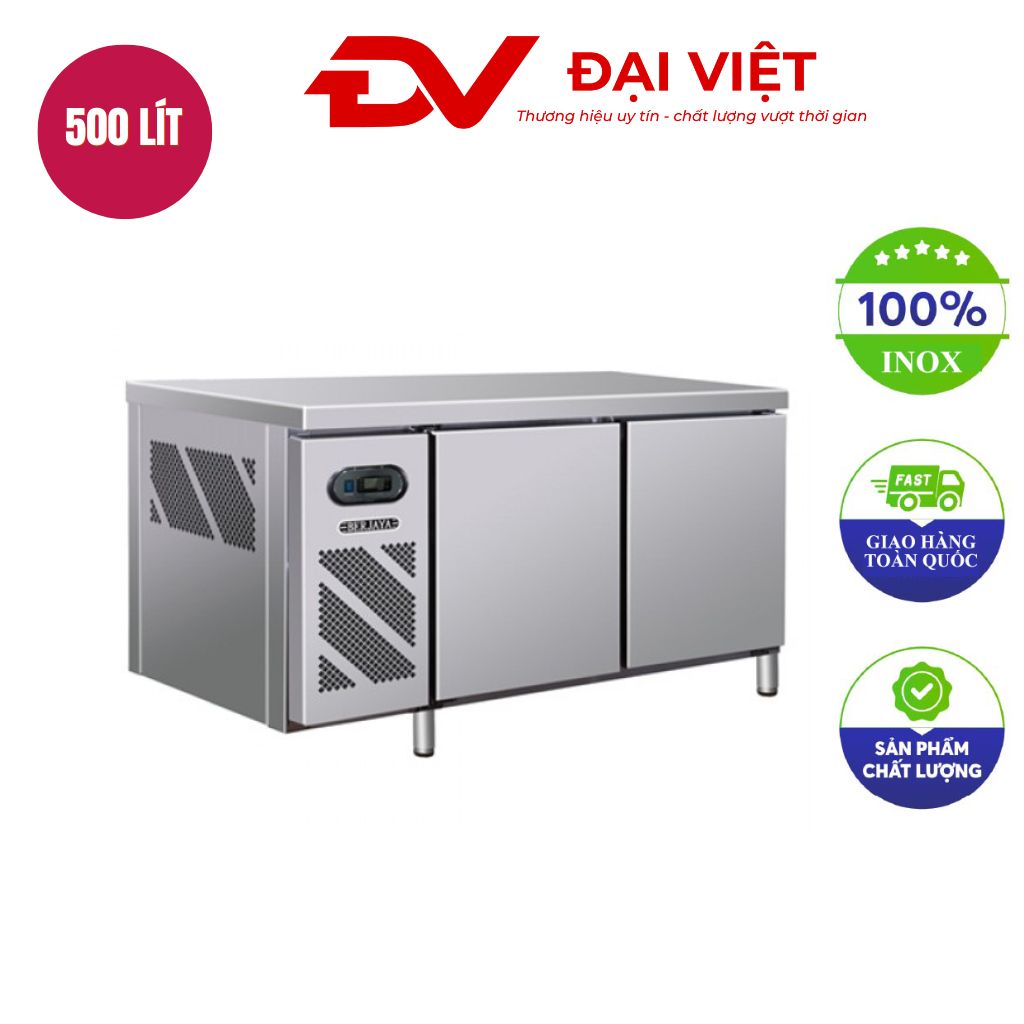 Bàn mát 2 cánh inox Berjaya BS 2DC6/Z dài 1.8m Bàn mát 2 cánh inox Berjaya BS 2DC6/Z dài 1.8m