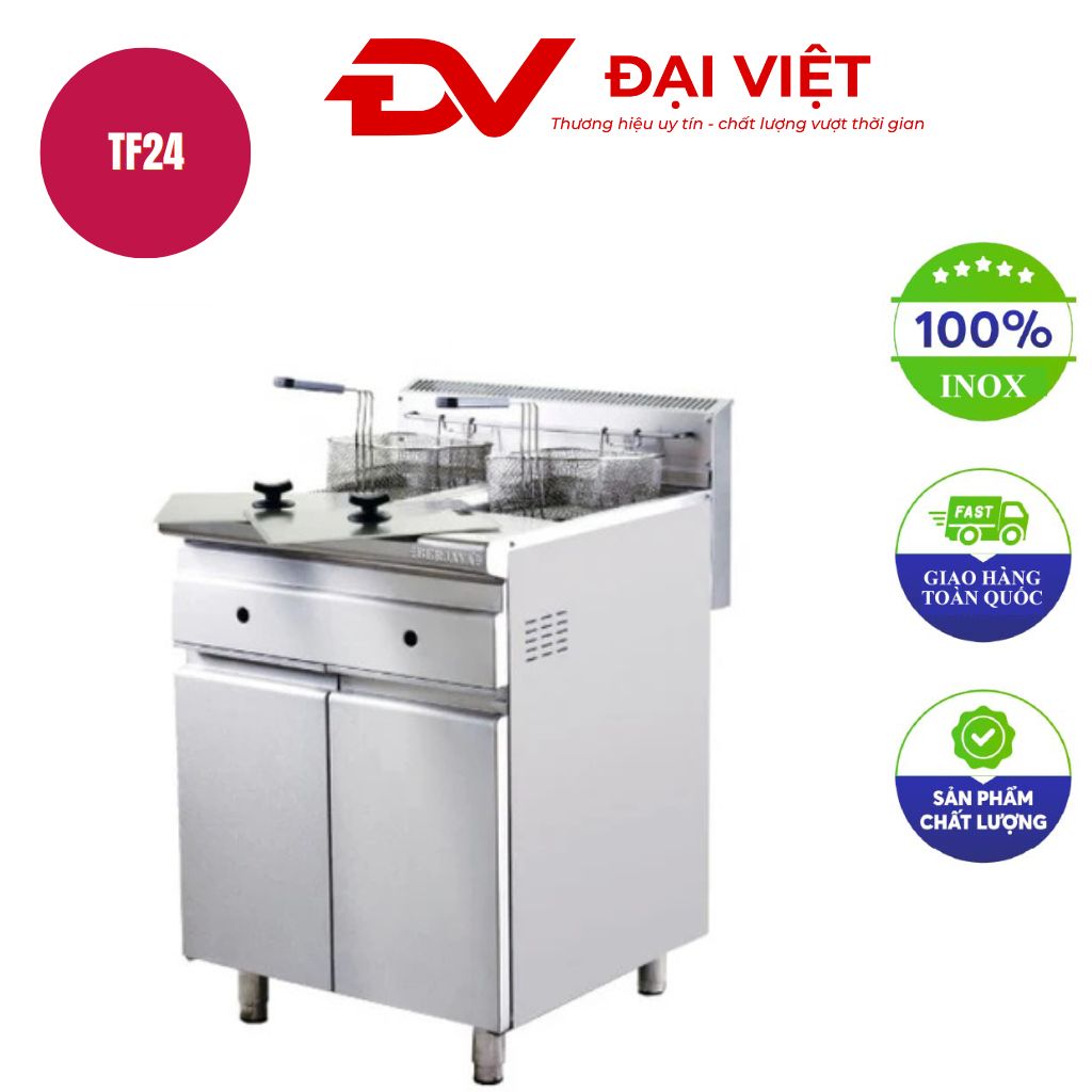 Bếp chiên nhúng 34 lít dùng gas TF24 Bếp chiên nhúng 34 lít dùng gas TF24