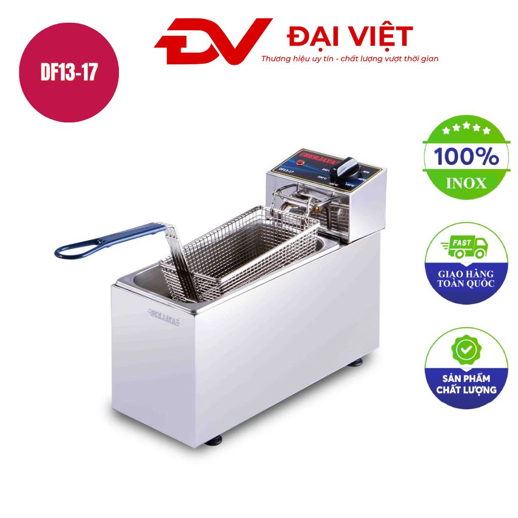Bếp chiên nhúng điện đơn Berjaya DF13 17 Bếp chiên nhúng điện đơn Berjaya DF13 17