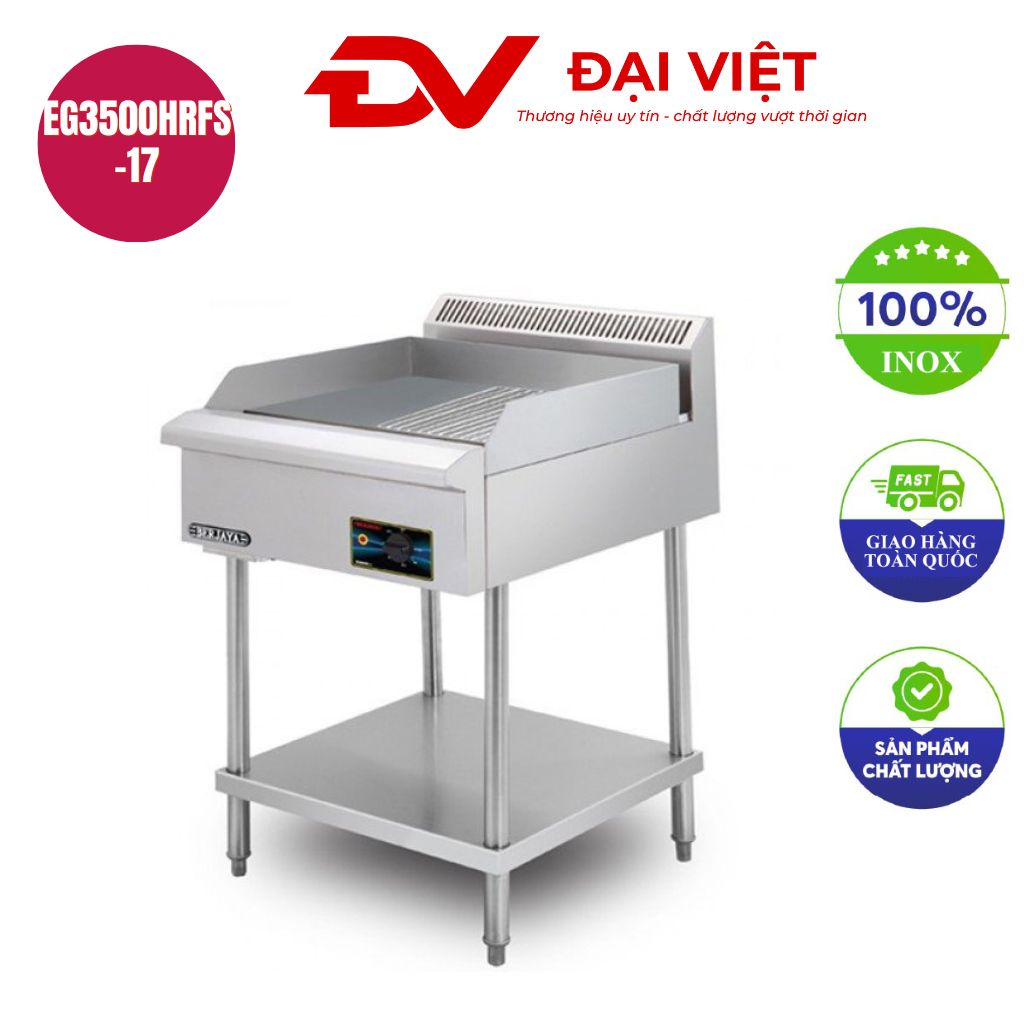 Bếp chiên nửa phẳng nửa nhám dùng điện có chân đứng EG3500HRFS 17 Bếp chiên nửa phẳng nửa nhám dùng điện có chân đứng EG3500HRFS 17