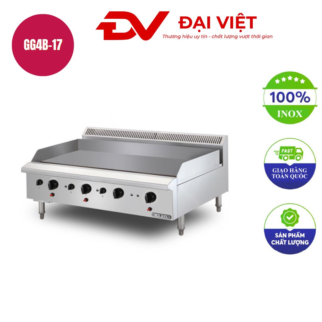 Bếp chiên rán phẳng dùng gas GG4B 17 Bếp chiên rán phẳng dùng gas GG4B 17