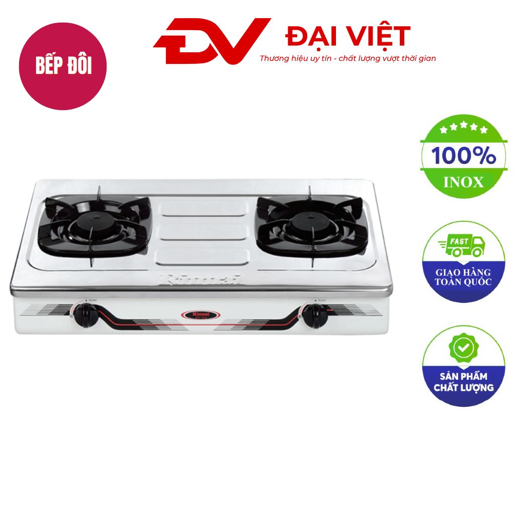 Bếp gas đôi Rinnai RV 370(SM) Bếp gas đôi Rinnai RV 370(SM)