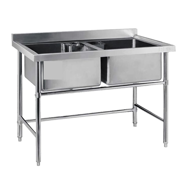 Chậu rửa công nghiệp 2 hố