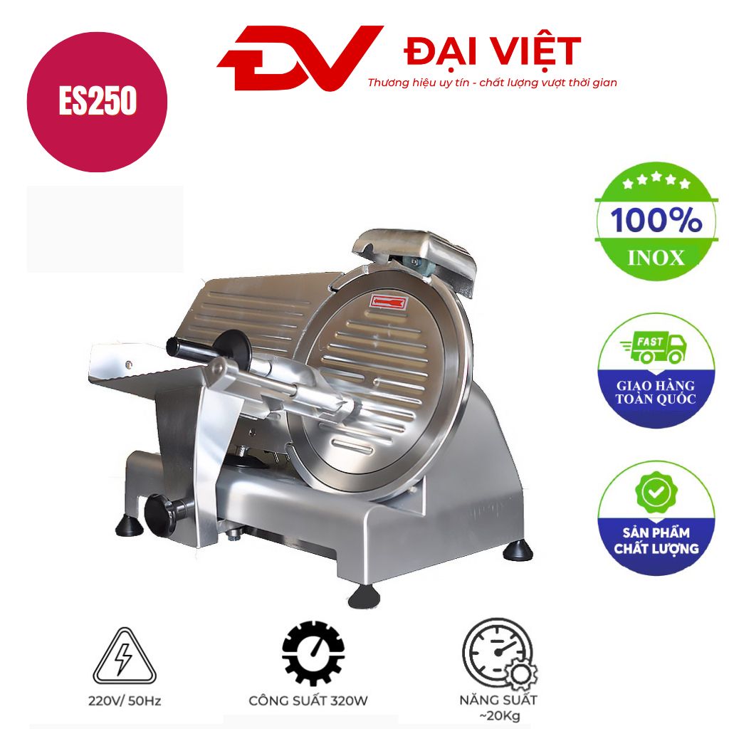 Máy Thái Thịt Tươi Sống ES250 SUNLING (320w) Máy Thái Thịt Tươi Sống ES250 SUNLING (320w)
