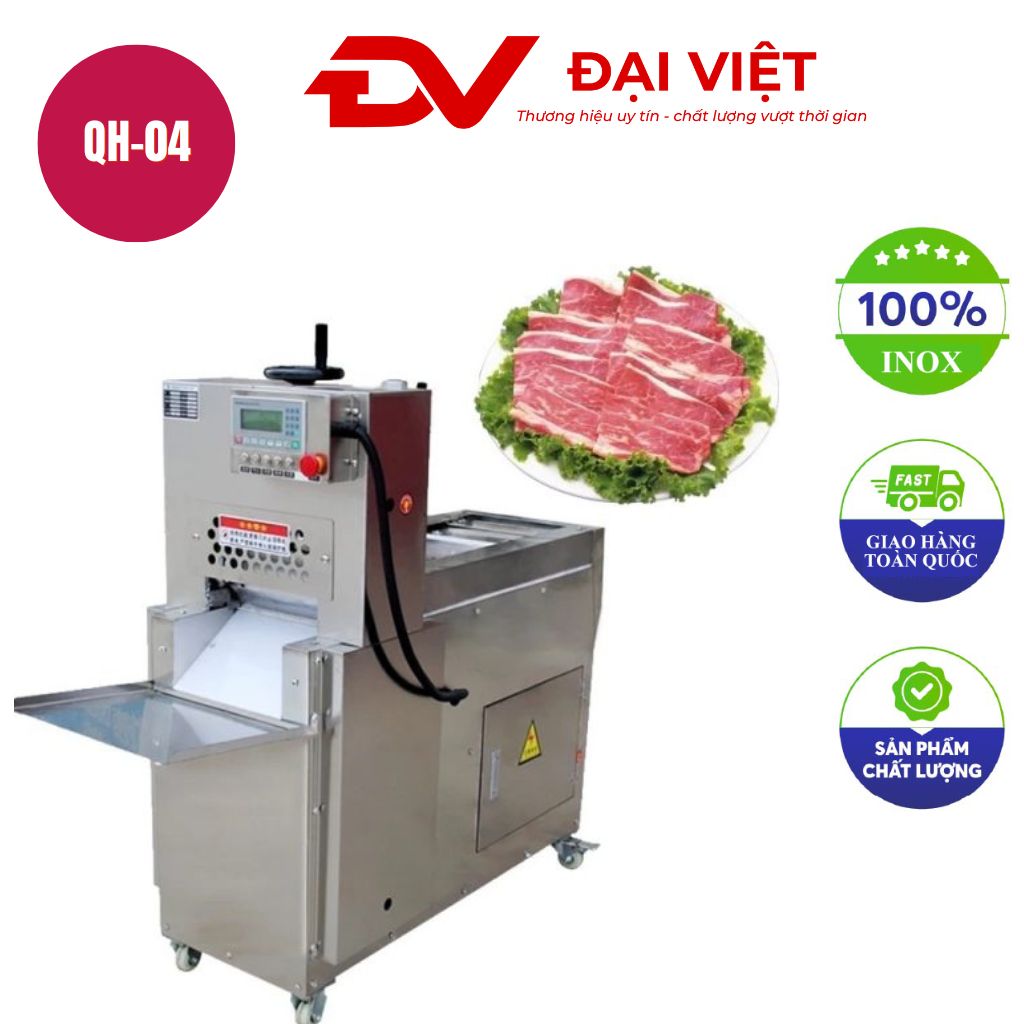 Máy Thái Thịt Tươi Sống tự động Goodfor QH 04 Máy Thái Thịt Tươi Sống tự động Goodfor QH 04