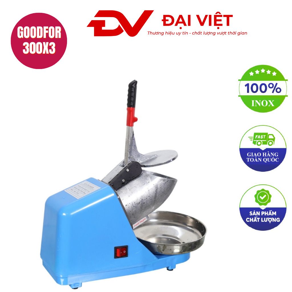 Máy bào đá Goodfor (3 lưỡi dao) Máy bào đá Goodfor (3 lưỡi dao)