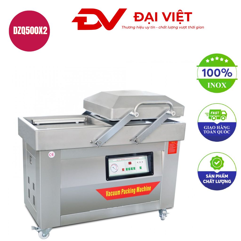 Máy hút chân không công nghiệp GOODFOR DZQ500x2 Máy hút chân không công nghiệp GOODFOR DZQ500x2