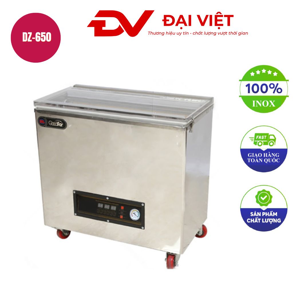 Máy hút chân không công nghiệp Goodfor 650 Máy hút chân không công nghiệp Goodfor 650