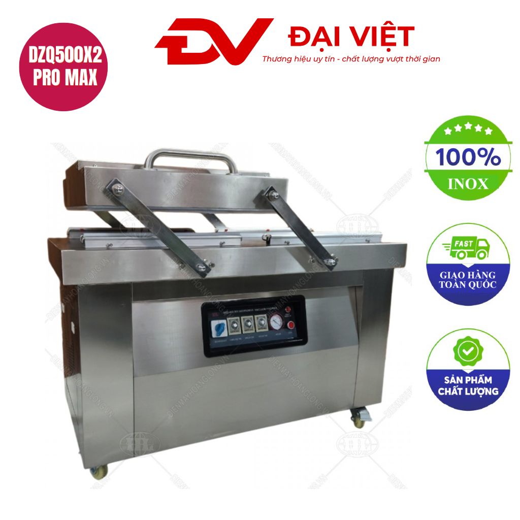 Máy hút chân không công nghiệp MIKOSHI DZQ500x2 Pro MAX Máy hút chân không công nghiệp MIKOSHI DZQ500x2 Pro MAX
