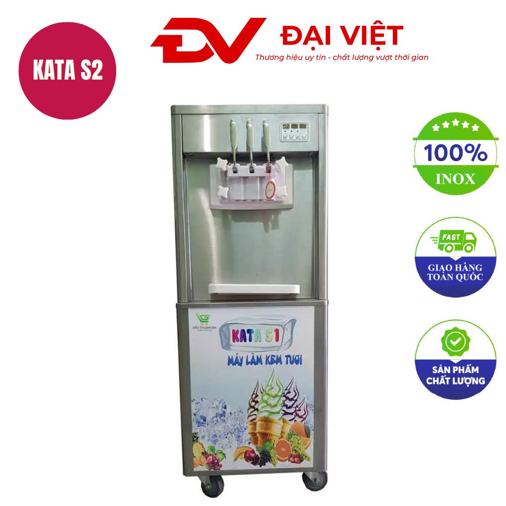 Máy làm kem tươi KATA S2 Máy làm kem tươi KATA S2