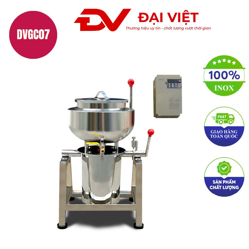Máy xay giò chả 5kg có biến tần Máy xay giò chả 5kg có biến tần