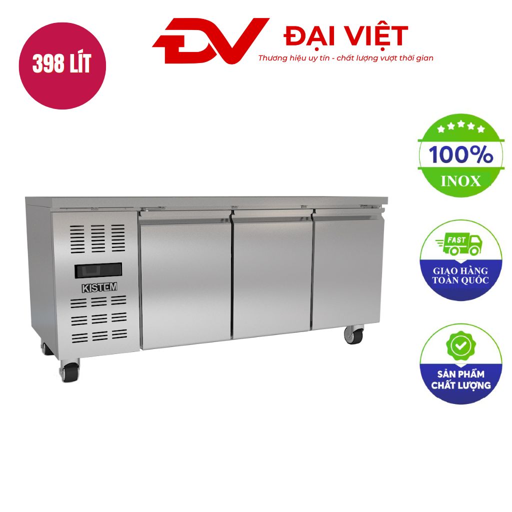 Tủ bàn mát 2 cánh inox dài 1m8 làm lạnh bằng quạt gió Tủ bàn mát 2 cánh inox dài 1m8 làm lạnh bằng quạt gió