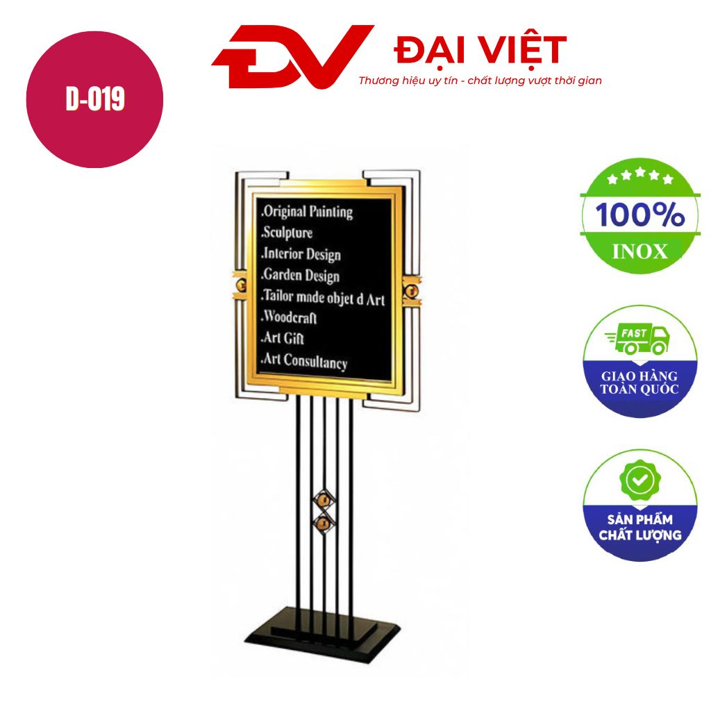 Bảng Menu màu đen D 019 Bảng Menu màu đen D 019