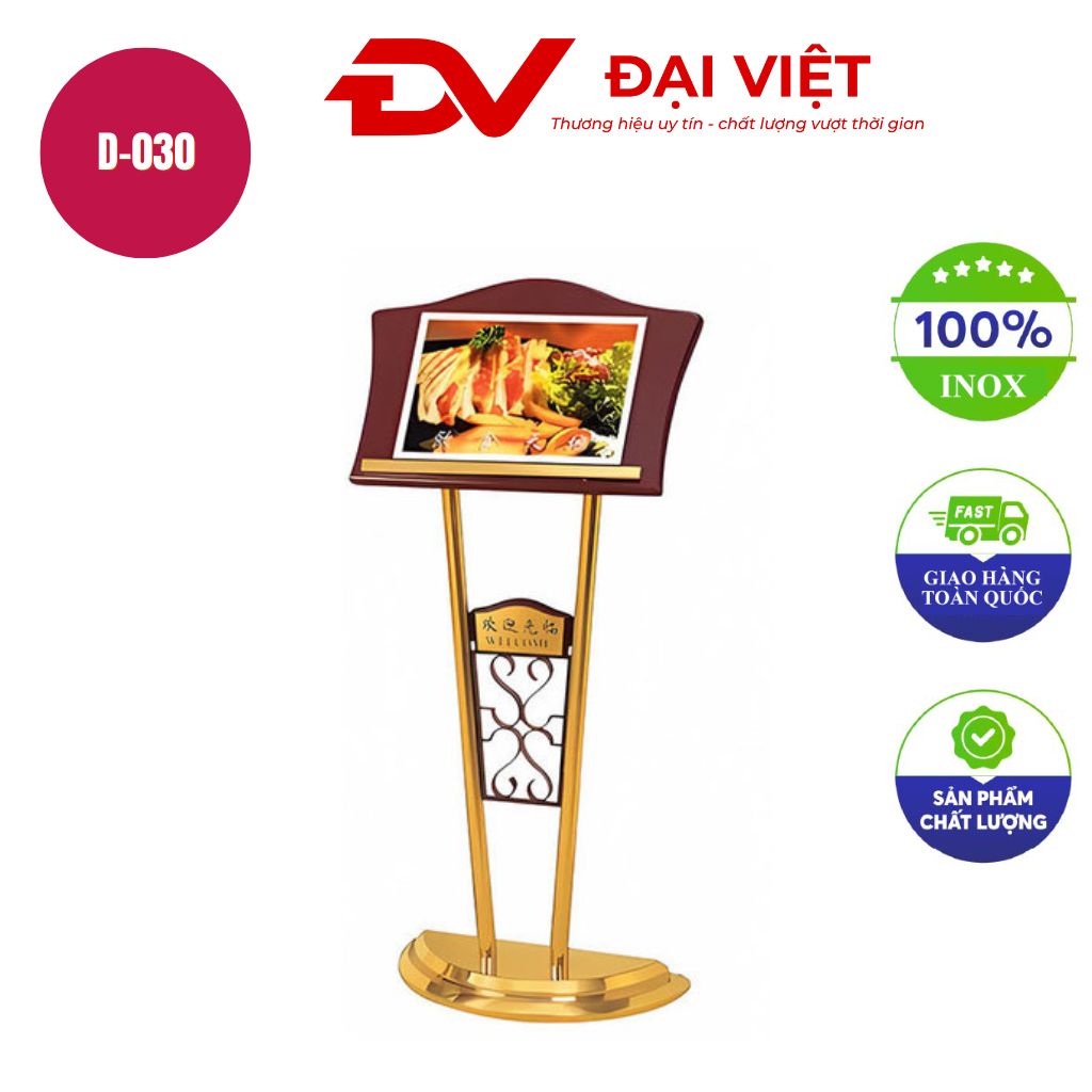 Bảng Menu màu vàng D 030 Bảng Menu màu vàng D 030