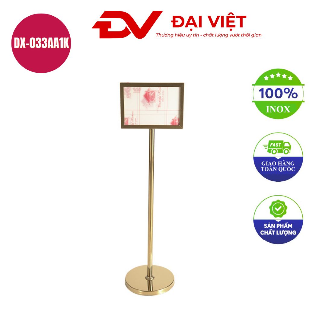 Bảng chỉ dẫn A1 tăng giảm không thùng DX 033AA1K Bảng chỉ dẫn A1 tăng giảm không thùng DX 033AA1K
