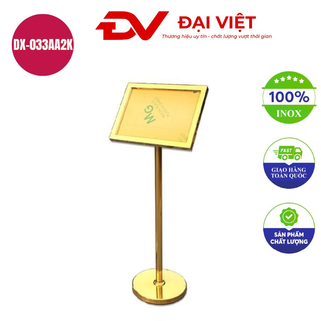 Bảng chỉ dẫn A2 tăng giảm không thùng DX 033AA2K Bảng chỉ dẫn A2 tăng giảm không thùng DX 033AA2K