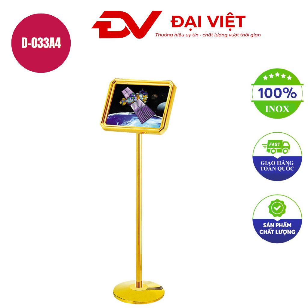 Bảng chỉ dẫn đế tròn nhỏ D 033A4 Bảng chỉ dẫn đế tròn nhỏ D 033A4