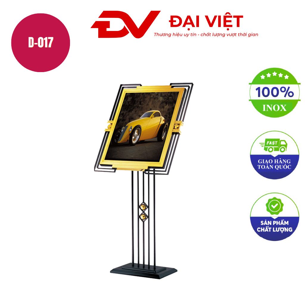 Bảng chỉ dẫn màu đen loại lớn D 017 Bảng chỉ dẫn màu đen loại lớn D 017