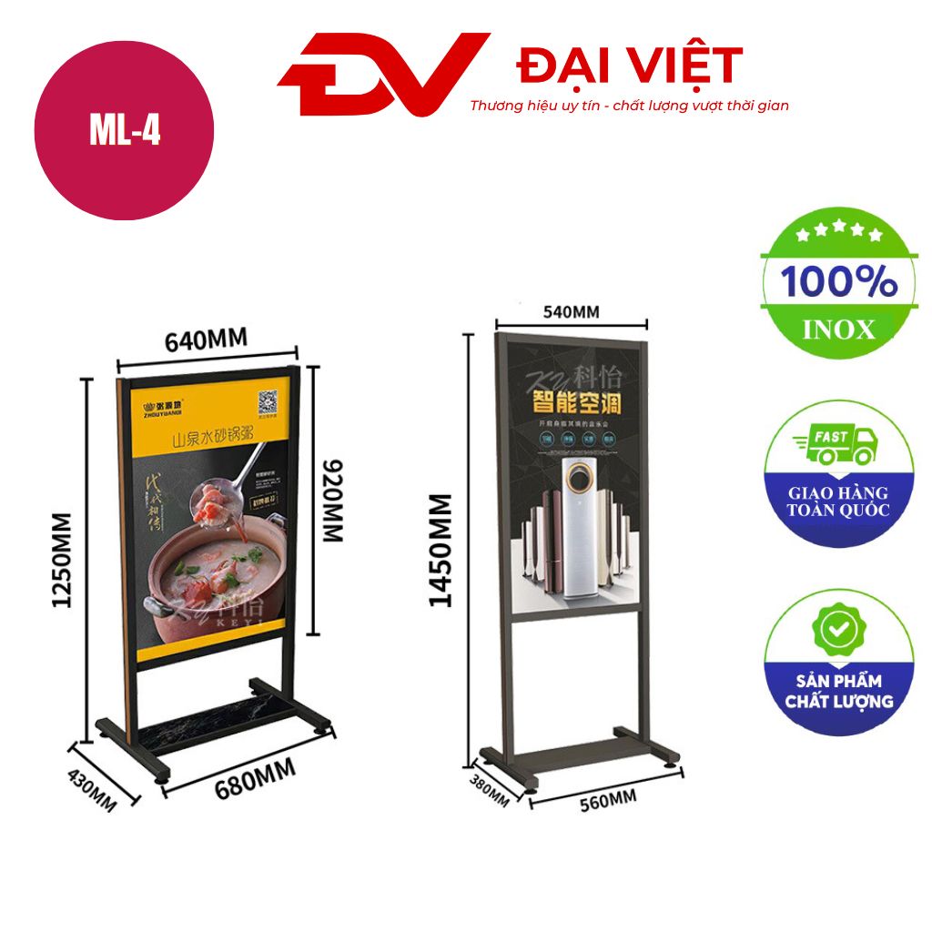 Bảng quảng cáo ML 4 Bảng quảng cáo ML 4