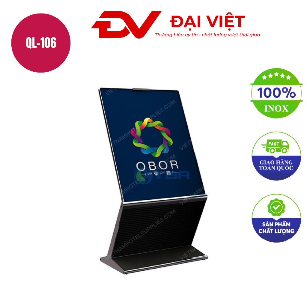 Bảng thông tin banner quảng cáo di động đặt tiền sảnh QL 106