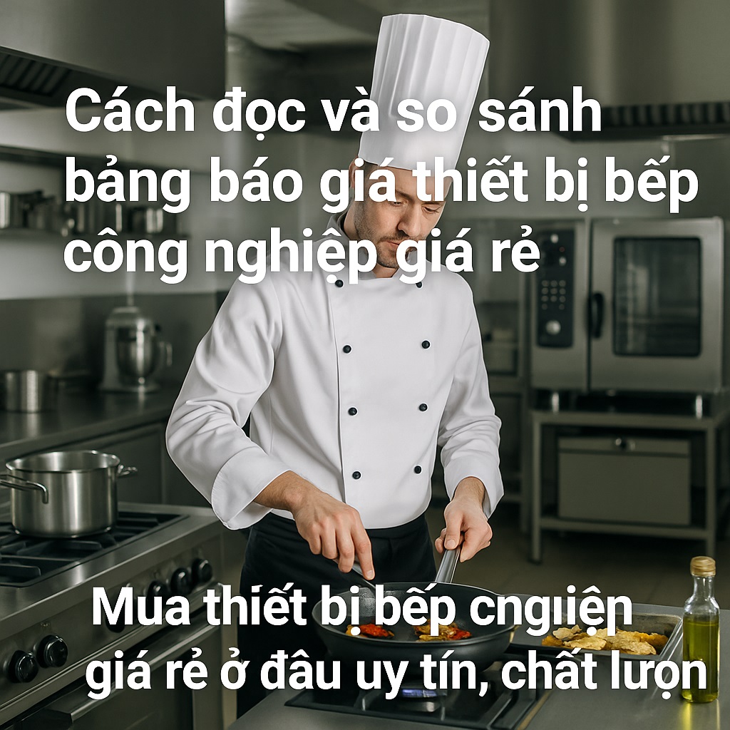 Cách đọc và so sánh bảng báo giá thiết bị bếp công nghiệp giá rẻ Cách đọc và so sánh bảng báo giá thiết bị bếp công nghiệp giá rẻ